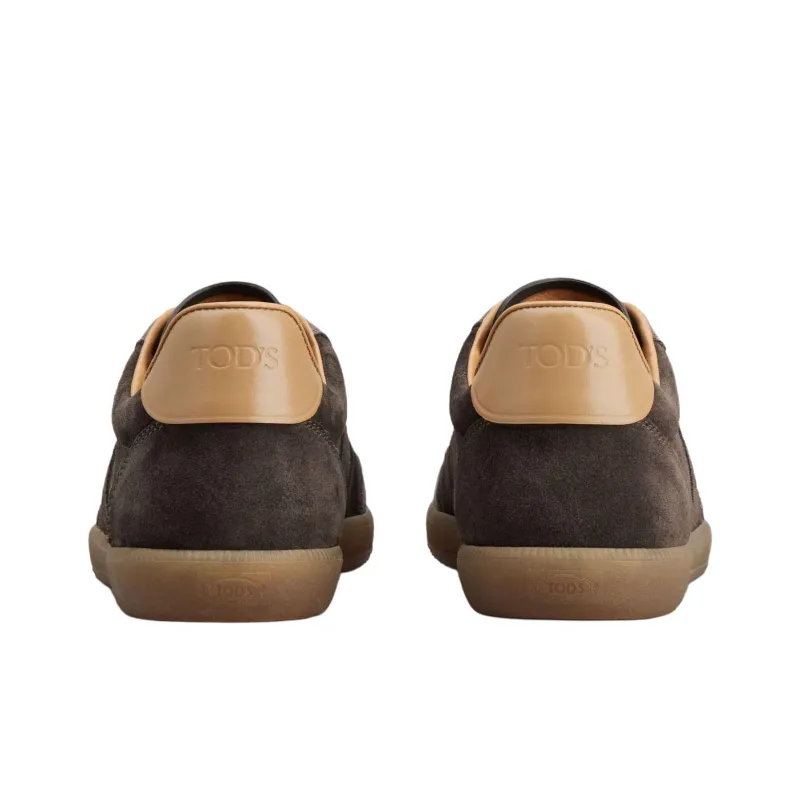 TOD'S Tabs Skateboard Shoes Men's Gray-3