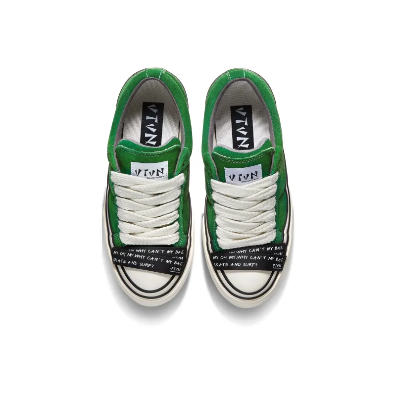 VTVN Rock Collection PRO Slip-Resistant Cushioning Wear-Resistant Low-Top Skateboard Shoes Unisex Fruit Mountain Green-3