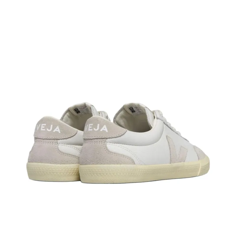 VEJA Volley Low Top Skateboard Shoes Unisex White-4