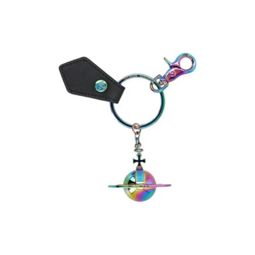 Vivienne Westwood 3D Orb Iridescent Keyring