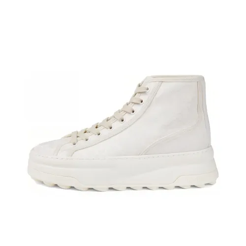 gucci kids Stylish Skateboarding Shoes Women's White