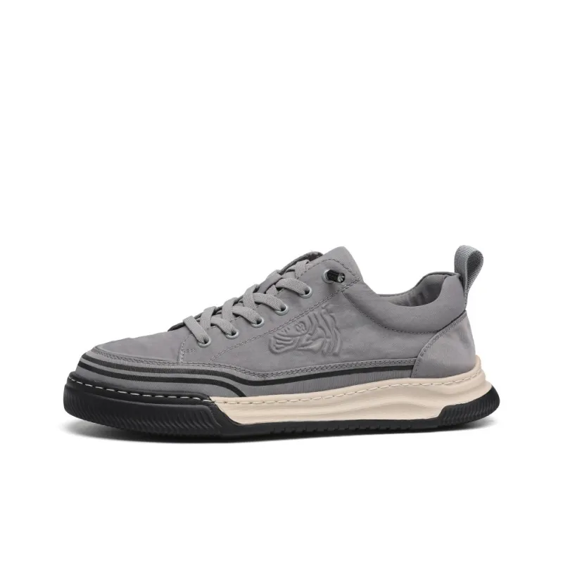 Devanro Moisture Wicking Wear Resistant Breathable Quick Drying Slip Resistant Low Top Canvas Shoes Men's-6