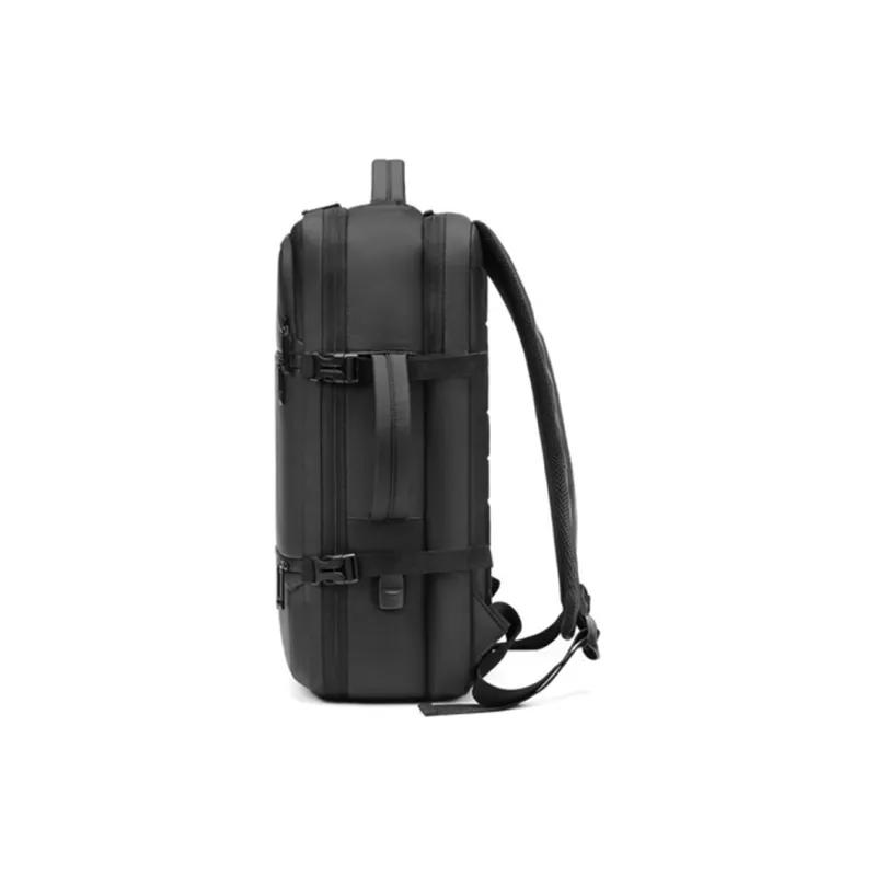Ssweisiker Water Resistant Membrana Dermalis Backpack Unisex Black/Gray-2