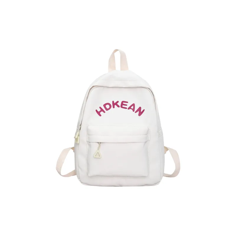 KAKAXI Nylon Backpack Unisex Black/Pink/Purple/Khaki/Green/White-7