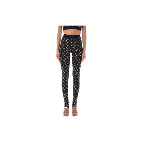 Marine Serre Leggings Women's Black