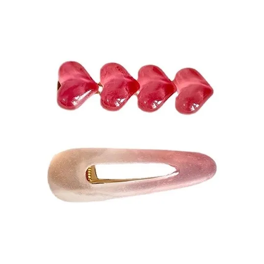 Water jade Hair Clips Women's-0