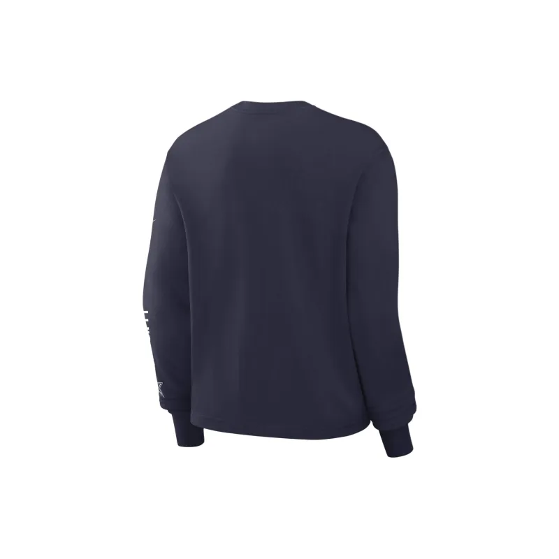 Nike Dallas Cowboys Boxy Women's Nike Nfl Long Sleeve T Shirt-1