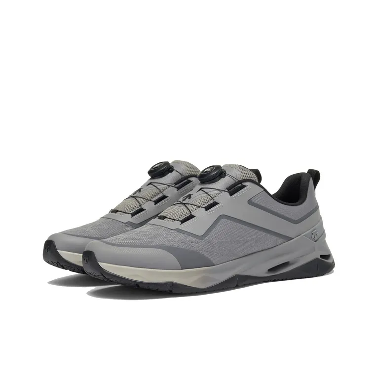 DESCENTE TRAINING Slip Resistant Low Top Training Shoes Men's Light Gray-1