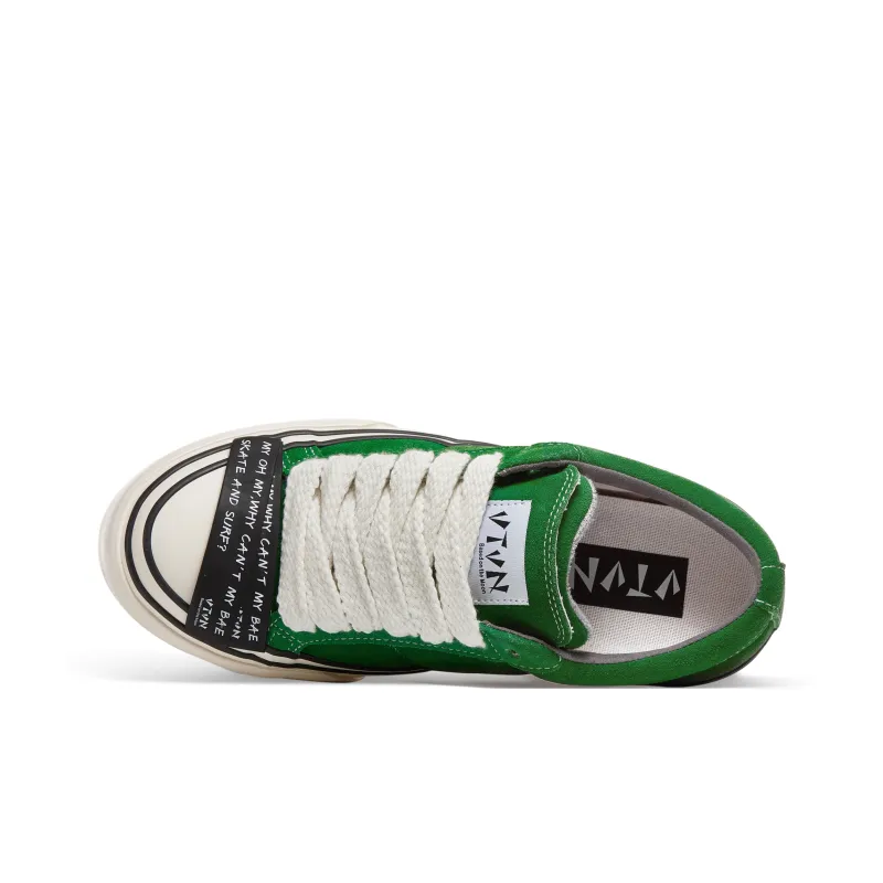 VTVN Rock Collection PRO Slip-Resistant Cushioning Wear-Resistant Low-Top Skateboard Shoes Unisex Fruit Mountain Green-2
