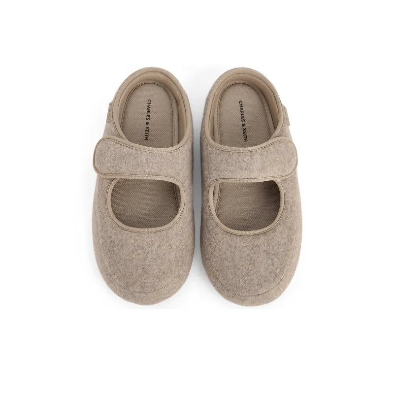 CHARLES&KEITH Composite Sole Slip Resistant Wrap toe Slippers Women's-6