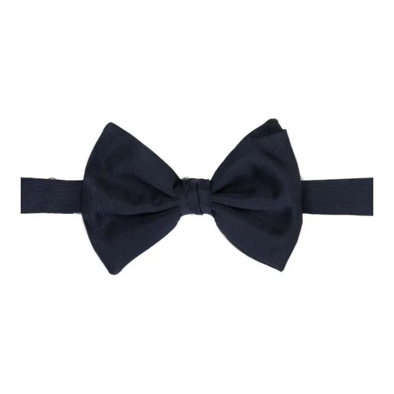 GIORGIO ARMANI Pure Silk Knotted Bow Tie-0