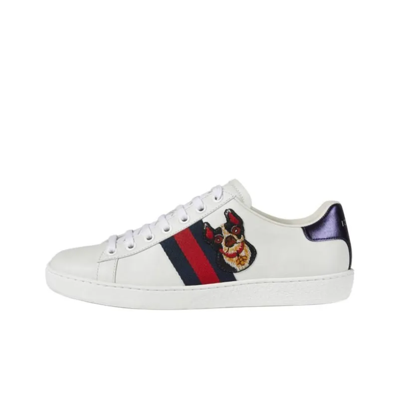 GUCCI Women's Ace 'Year Of The Dog White' Women's-0