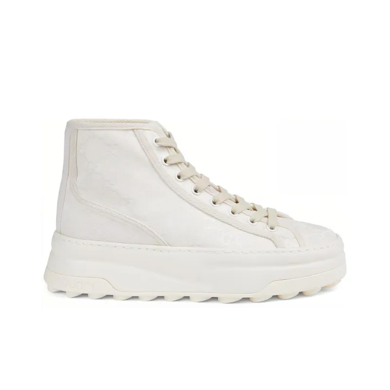 GUCCI Stylish Skateboarding Shoes Women's White-1