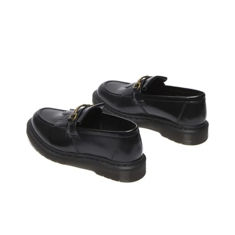Dr. Martens Adrian Snaffle Smooth Leather Tassel Loafer Black-3