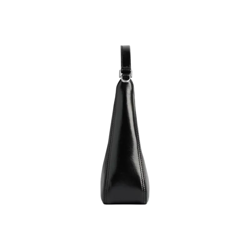 Balenciaga BB SOFT Calfskin Hobo Bag Shoulder Bag Crossbody Handbag Small Size Women's Black-3