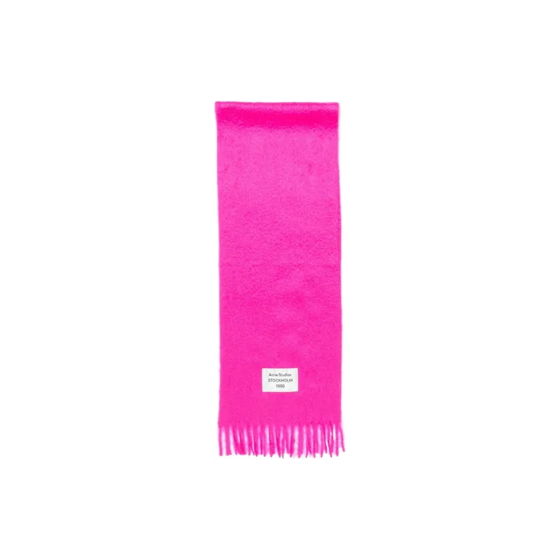 Acne Studios Fringed Scarf-0