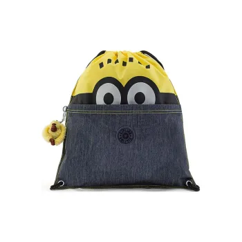 Kipling Polyester Backpack Large Size Unisex Yellow