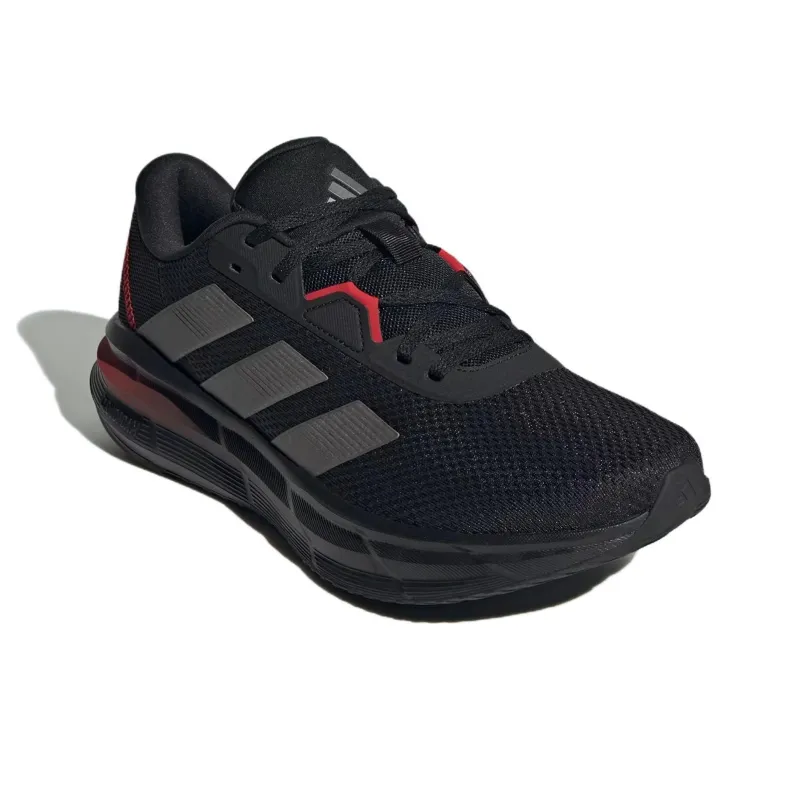 Adidas Galaxy 7 Core Black Iron Metallic Better Scarlet-2
