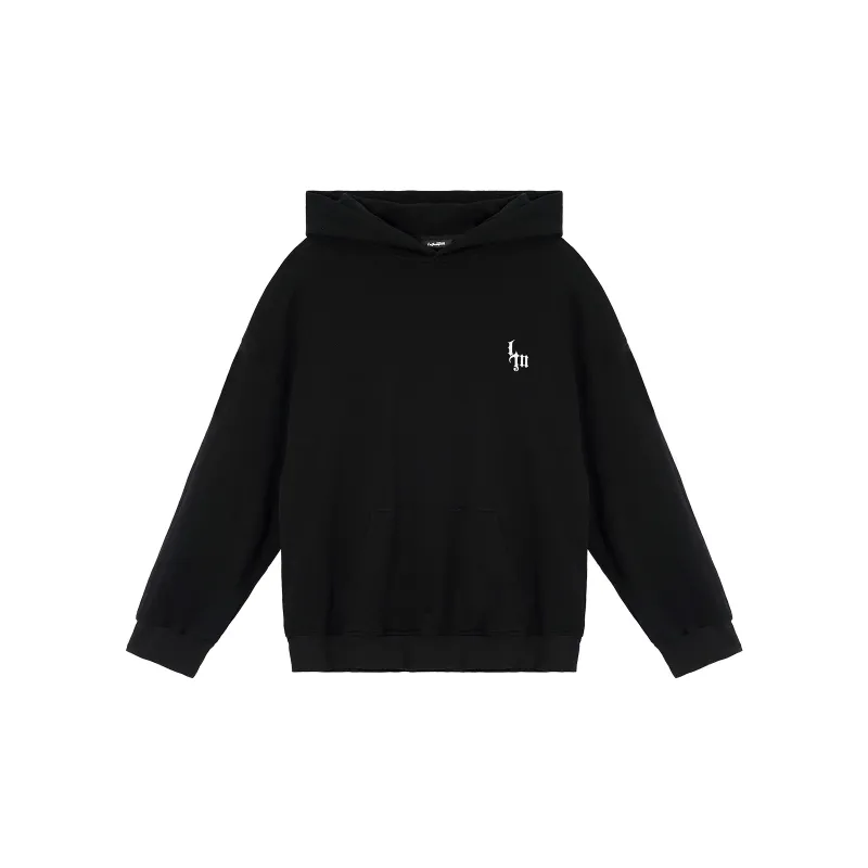 LUJIAMEN Sweatshirt Unisex Black-1