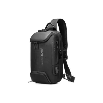Ssweisiker Oxford Shoulder Bag Regular Men's Black/Gray