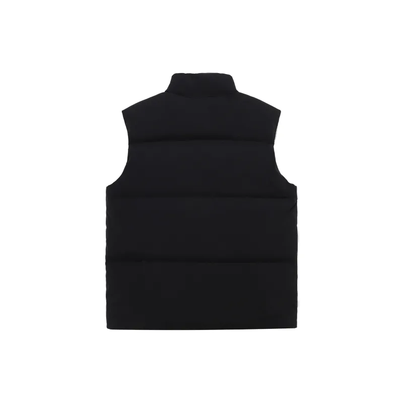 CAMEL Windproof Insulated Duck Down Stand Collar Down Jacket Vest Men's-1