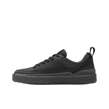 Clarks Low Top Skateboard Shoes Men's Black