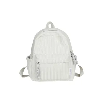Barang Bear Corduroy Backpack Small Size Unisex Multicolor