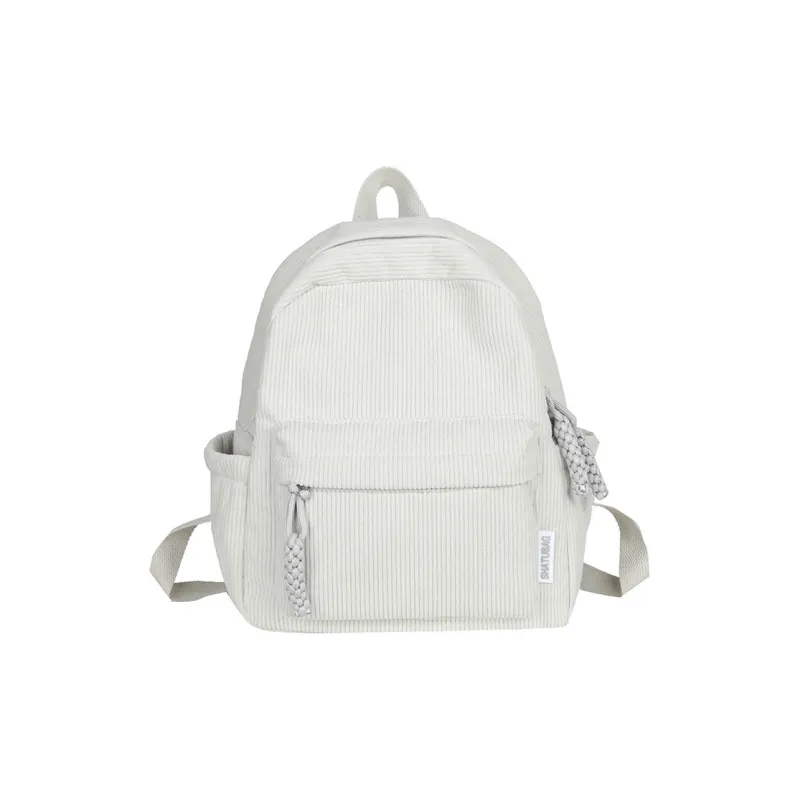 Barang Bear Corduroy Backpack Small Size Unisex Multicolor-0
