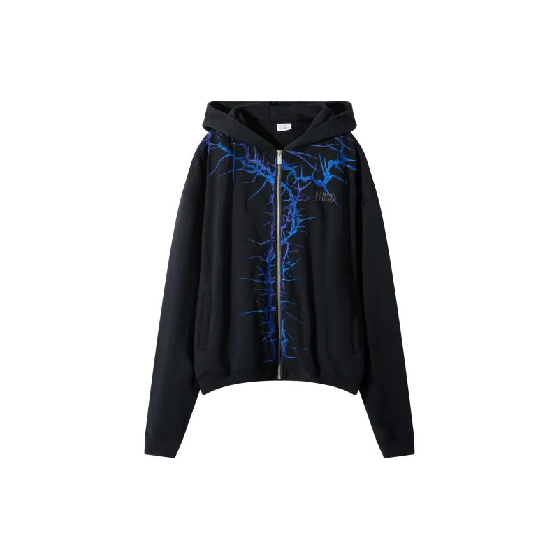 SANBAI STUDIO Sweatshirt Unisex Paris Dark Gray-1