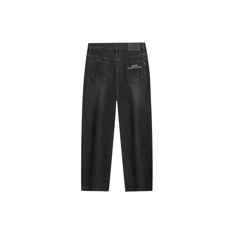FAIRWHALE Jeans Unisex Black Gray-1