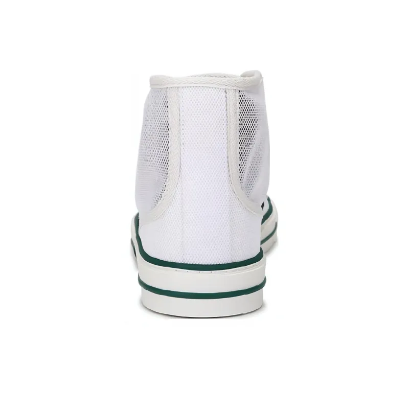 GUCCI Tennis 1977 High Top Mesh White Women's-6