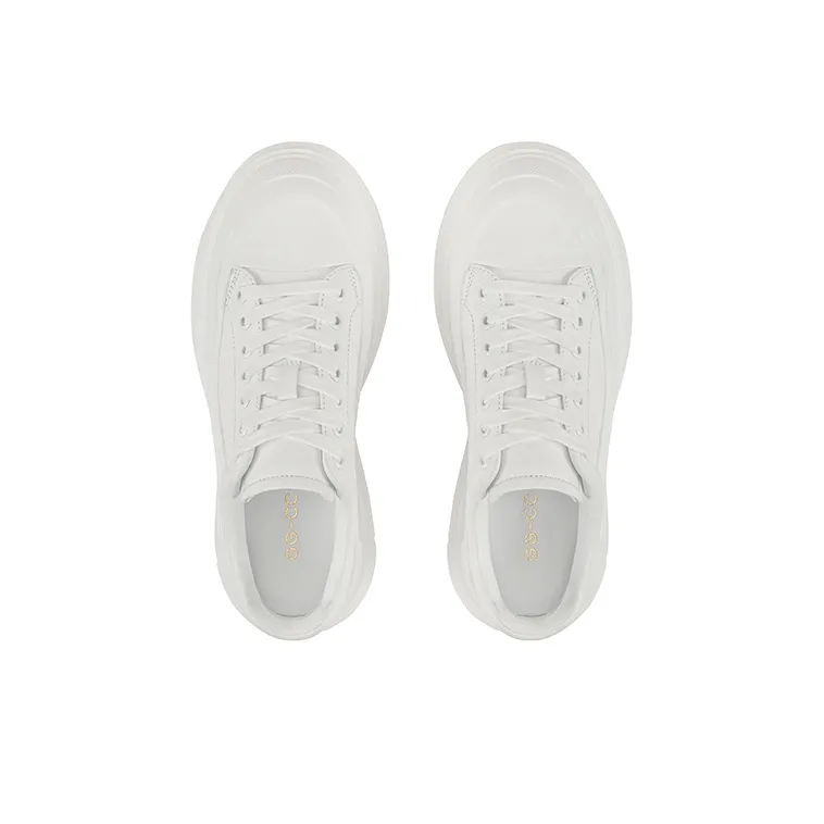 GG CC Chunky Sneakers Women's Low Top Black/White-1