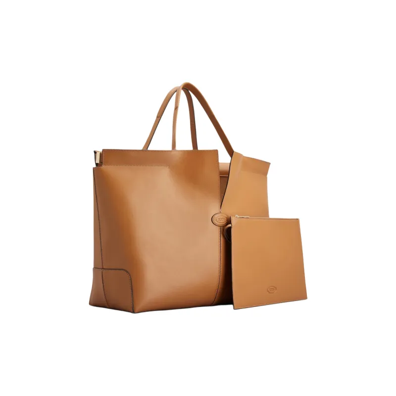 TOD'S Slit Detailed Top Handle Bag-1