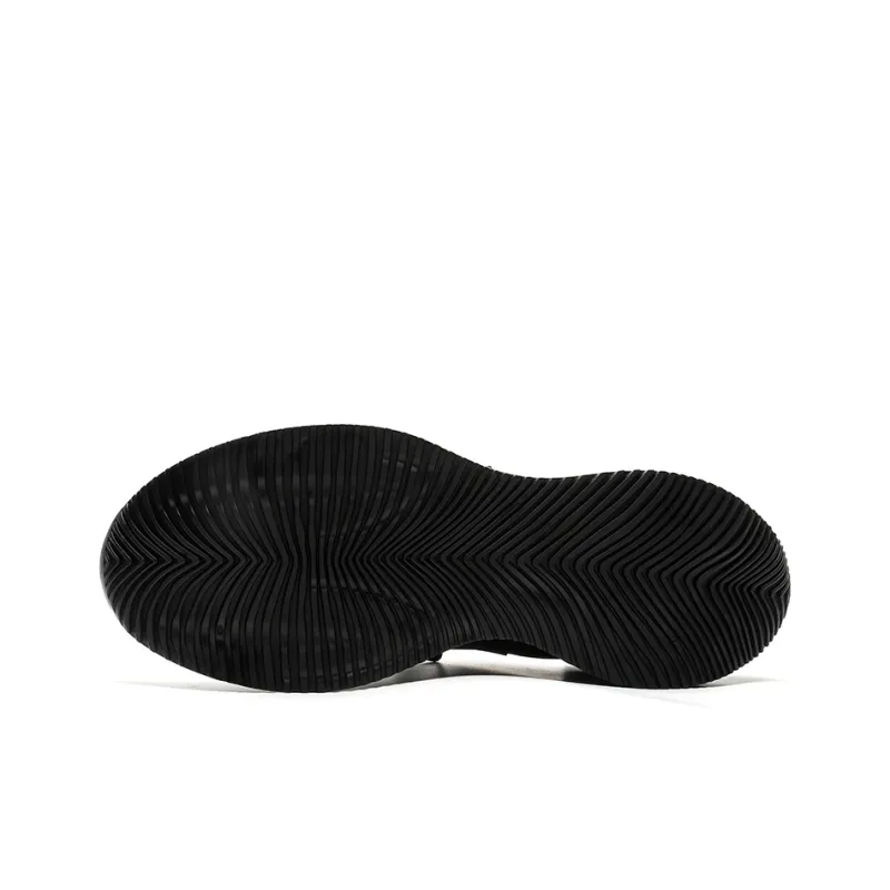 Warrior High Top Running Shoes Men's Black-4