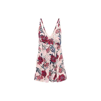 Victoria's Secret ADORE ME Malaya Slip / Wellesley Floral Nightgown Women's Pink Floral