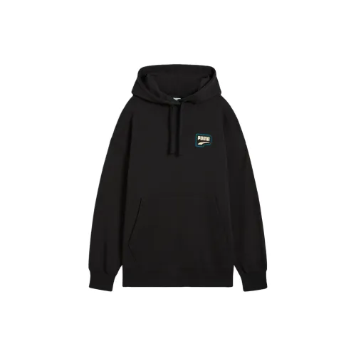 PUMA DOWNTOWN OVERSIZED Sweatshirts Women's Black