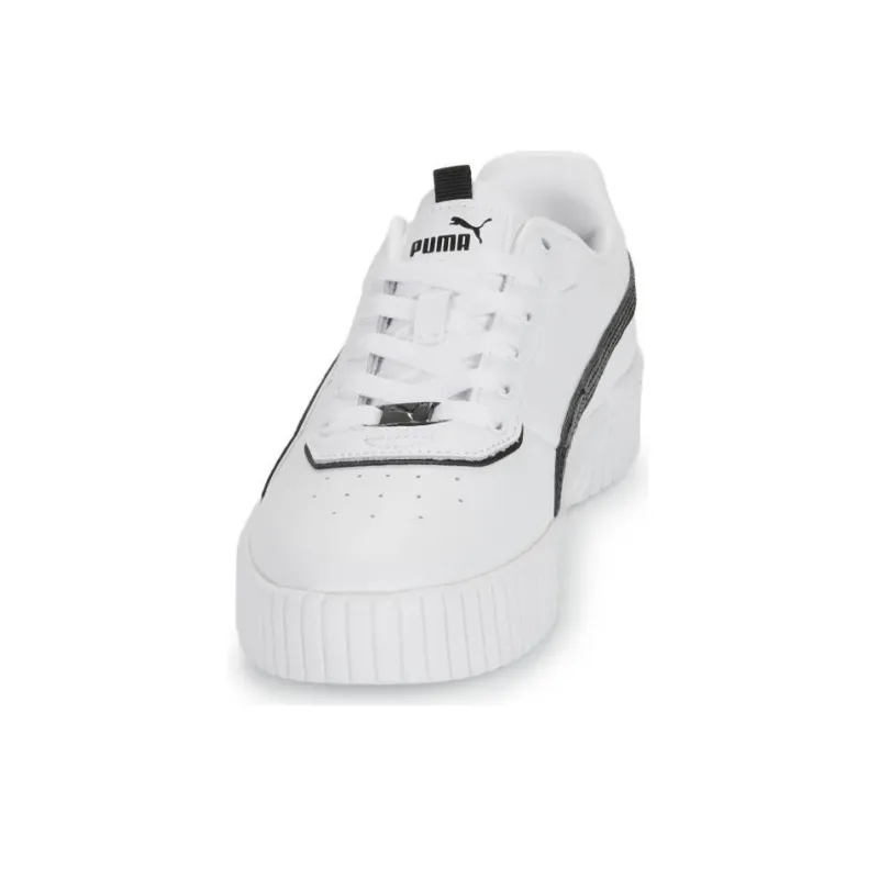 PUMA Carina 2.0 Lightweight Low-Top Skateboard Shoes Women's White-3