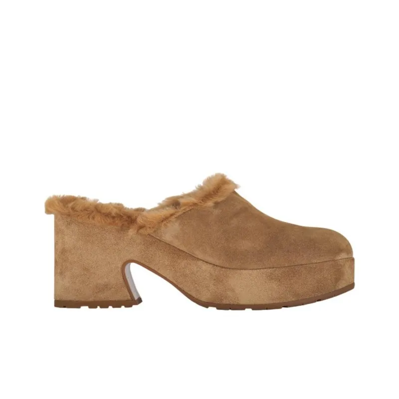 GIANVITO ROSSI Lyss Closed Toe Slippers 5.5cm Women's Brown-1