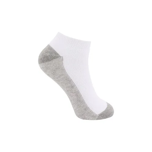 NBA Ankle Socks Men's 6 Pack White Gray-2