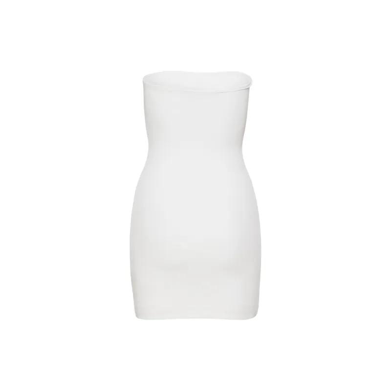 ARITZIA Contour Contour Mini Tube Dress Sleeveless Dress Women's White/White-1