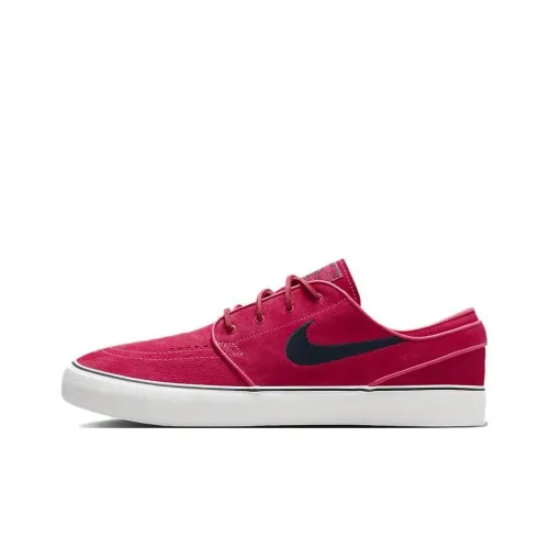 Nike Sb Zoom Janoski Skateboard Shoes Unisex Low-Top Red/White