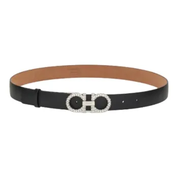 Ferragamo Embellished Gancini Buckle Belt