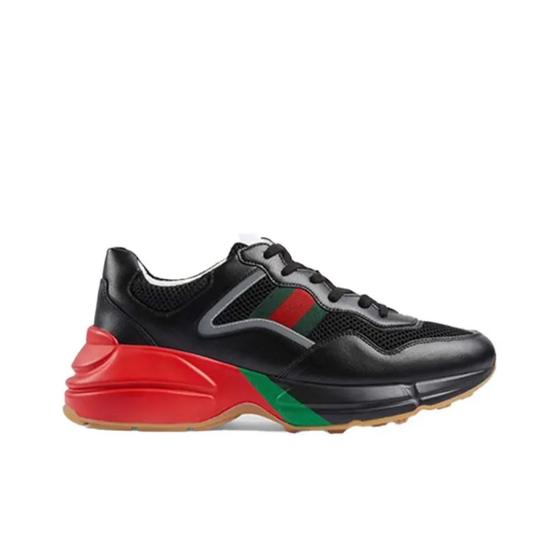 GUCCI Rhyton 'Black Red Green Reflective'-1
