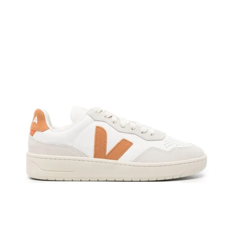 VEJA Women's V 90 Leather 'Extra White Umber'-1