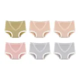 M297-Textured Boxer Shorts-G Set-Yellow+Skin+Skin+Pink+Gray Purple Gray (6 Pack)