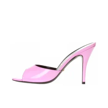 GUCCI Slip Resistant Slide Slippers Women's Pink