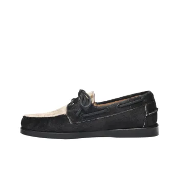Sebago Docksides Boat Shoes Men's Black