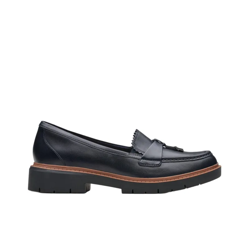 Clarks Loafers Women's Marine Blue-1