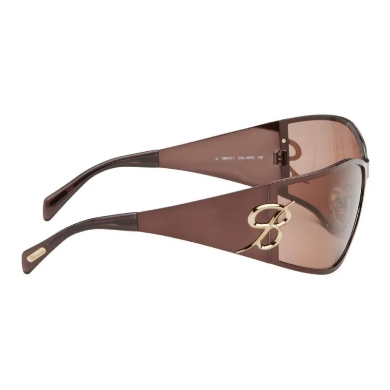 Blumarine Wraparound frame Sunglasses-2