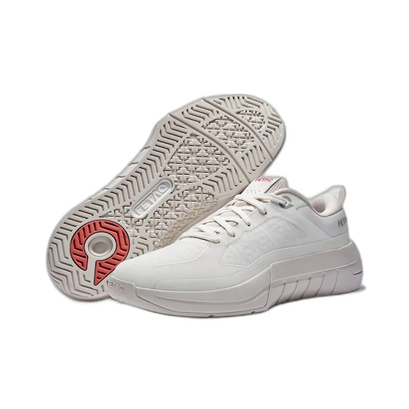 FETAQ Training Shoes Unisex Low Top Galaxy White, Mercury Gray, Obsidian Black-3